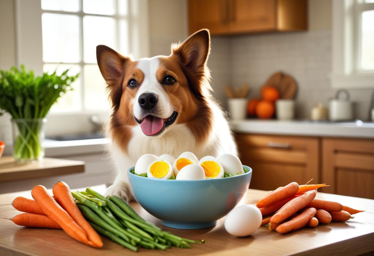 Ägg till hund – bra eller dåligt? Här är svaret! illustration
