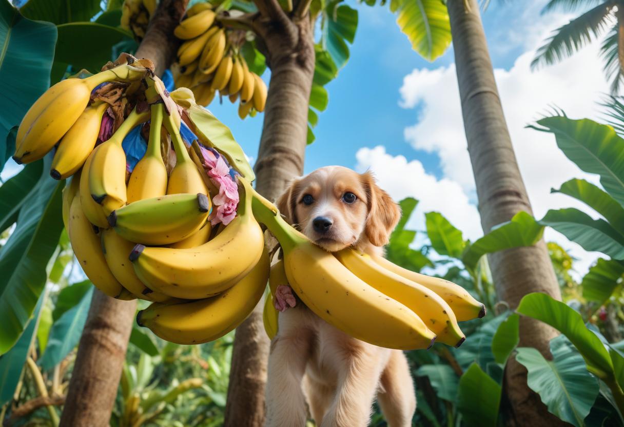Kan hundar äta banan? Så här är det! illustration
