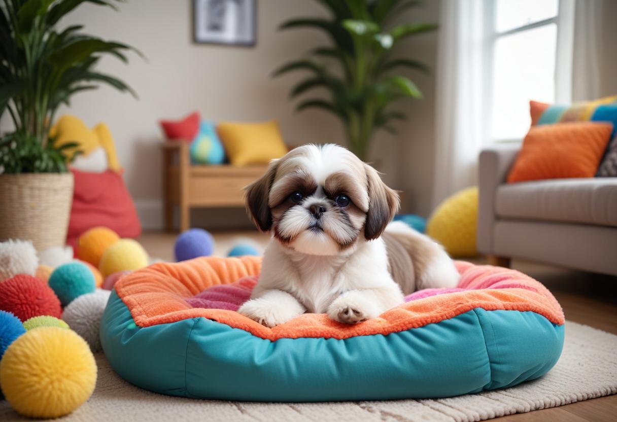 Så här väljer du rätt shih tzu valp för dig illustration